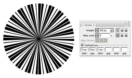 Drawing Complex Vector Sun Rays -6