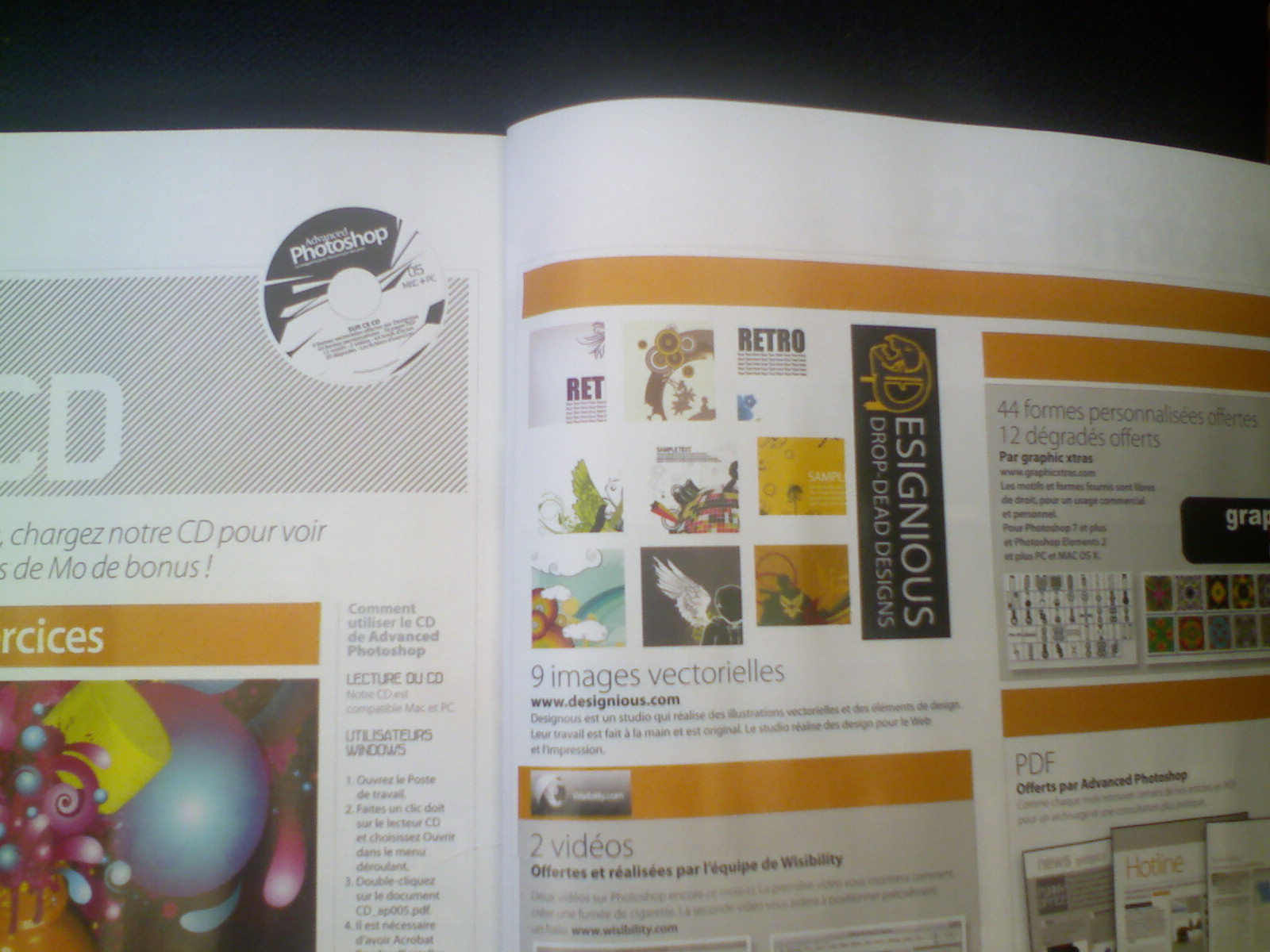 We have been published in the Advanced Photoshop Magazine
