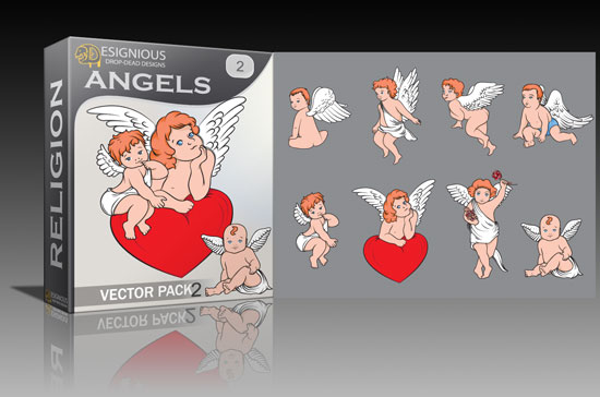 Angels Vector Pack 2