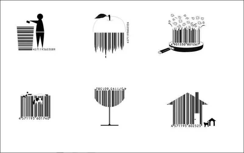 Barcode Designs Not Dull Anymore : Most Creative Barcodes