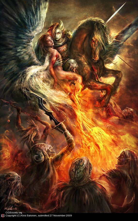 demon-knight-on-horse-holding-a-nude-woman-and-jumping-over-flames-and-devils