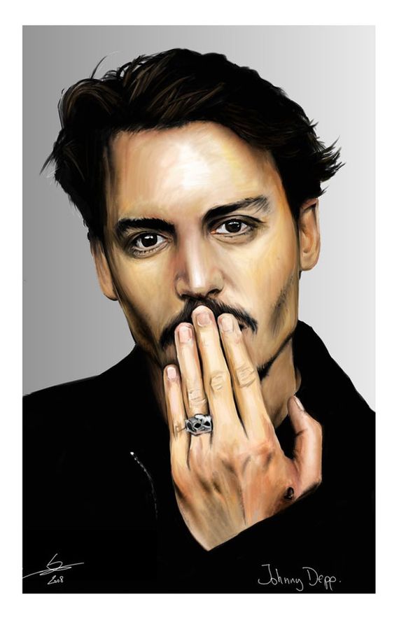 Johnny-Depp-digital-portrait