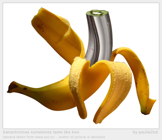 chrome banana