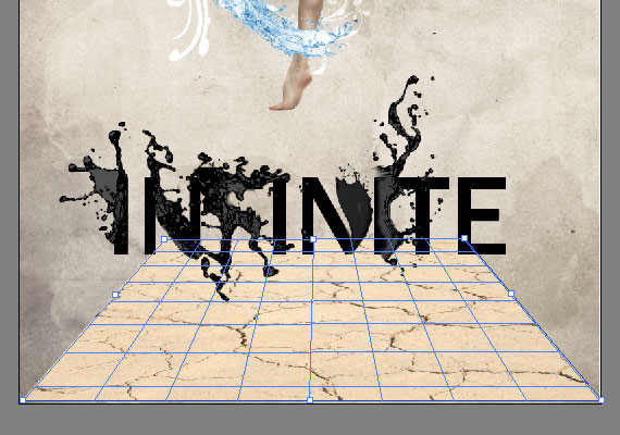create a dynamic nature poster step 46
