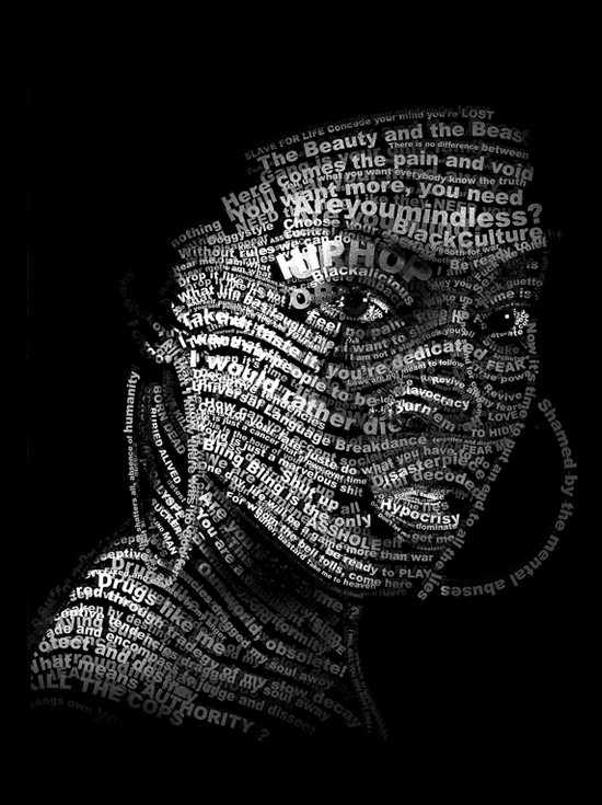 Typographic Portrait41