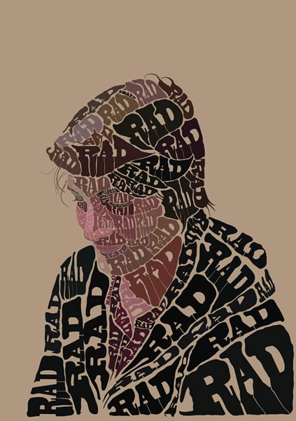 Typographic Portrait44