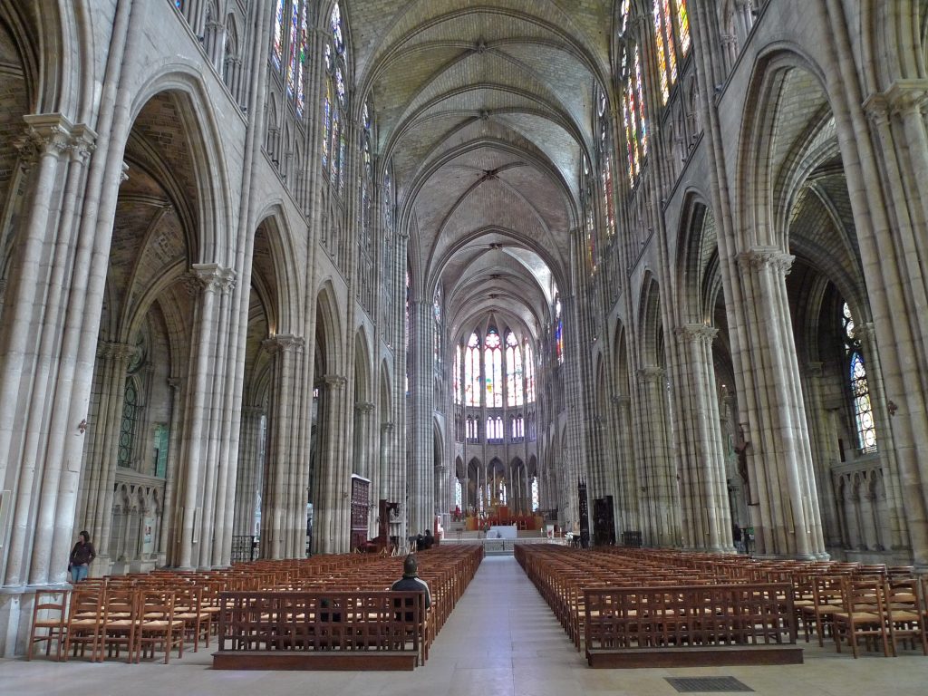 abbey church of Saint Denis interiors