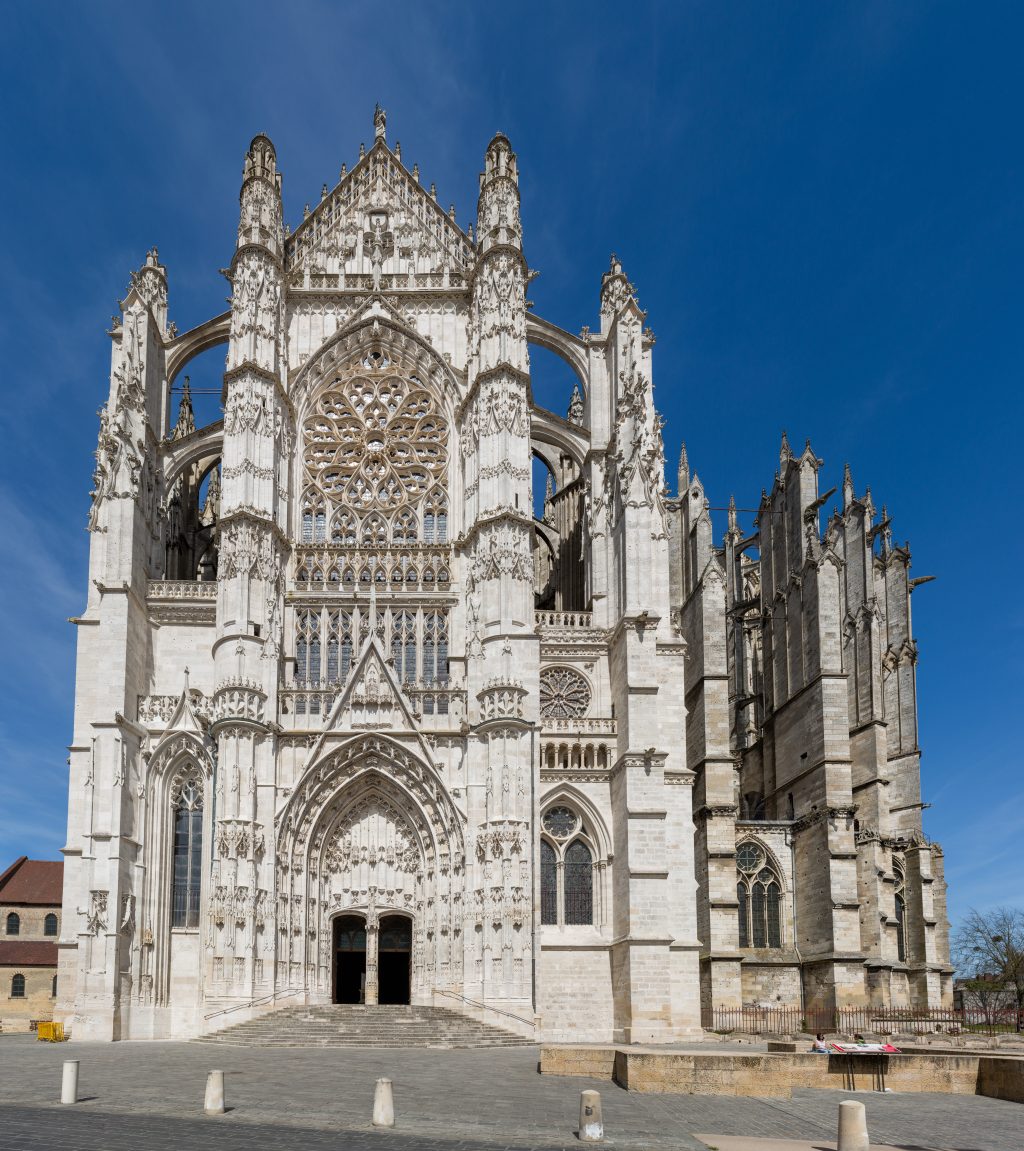 Beauvais Cathedral in France architecture style - High Gothic