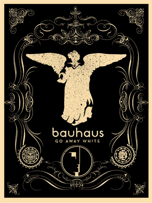 Bauhaus Poster - gothic art style