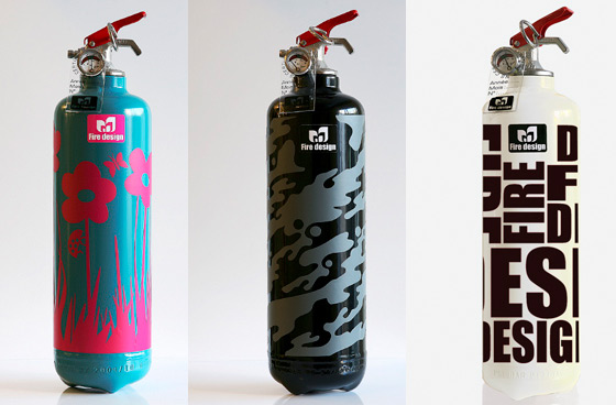 Stylish Fire Extinguisher Design 10