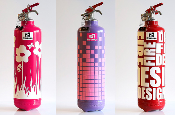 Stylish Fire Extinguisher Design 12