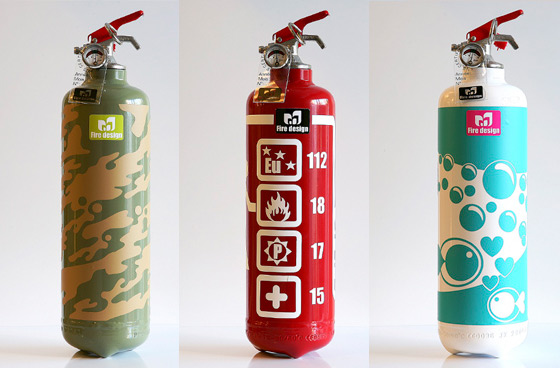 Stylish Fire Extinguisher Design 9