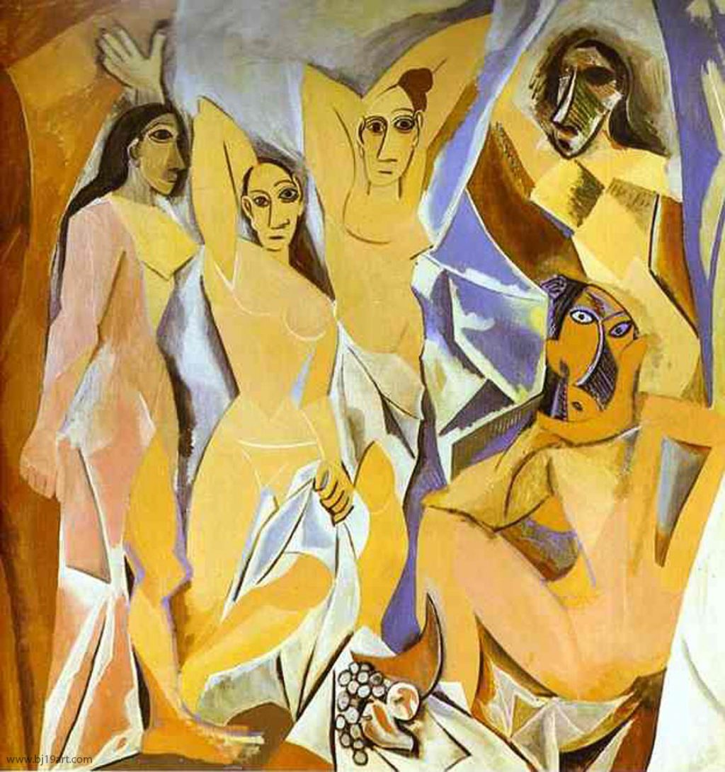 1907 Les demoiselles d'Avignon 2