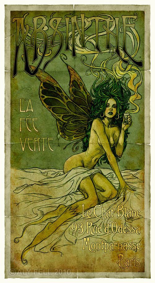 art nouveau graphic design