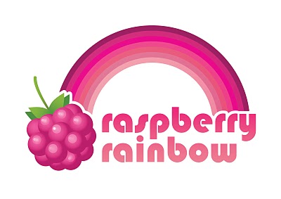 raspberry rainbow logo
