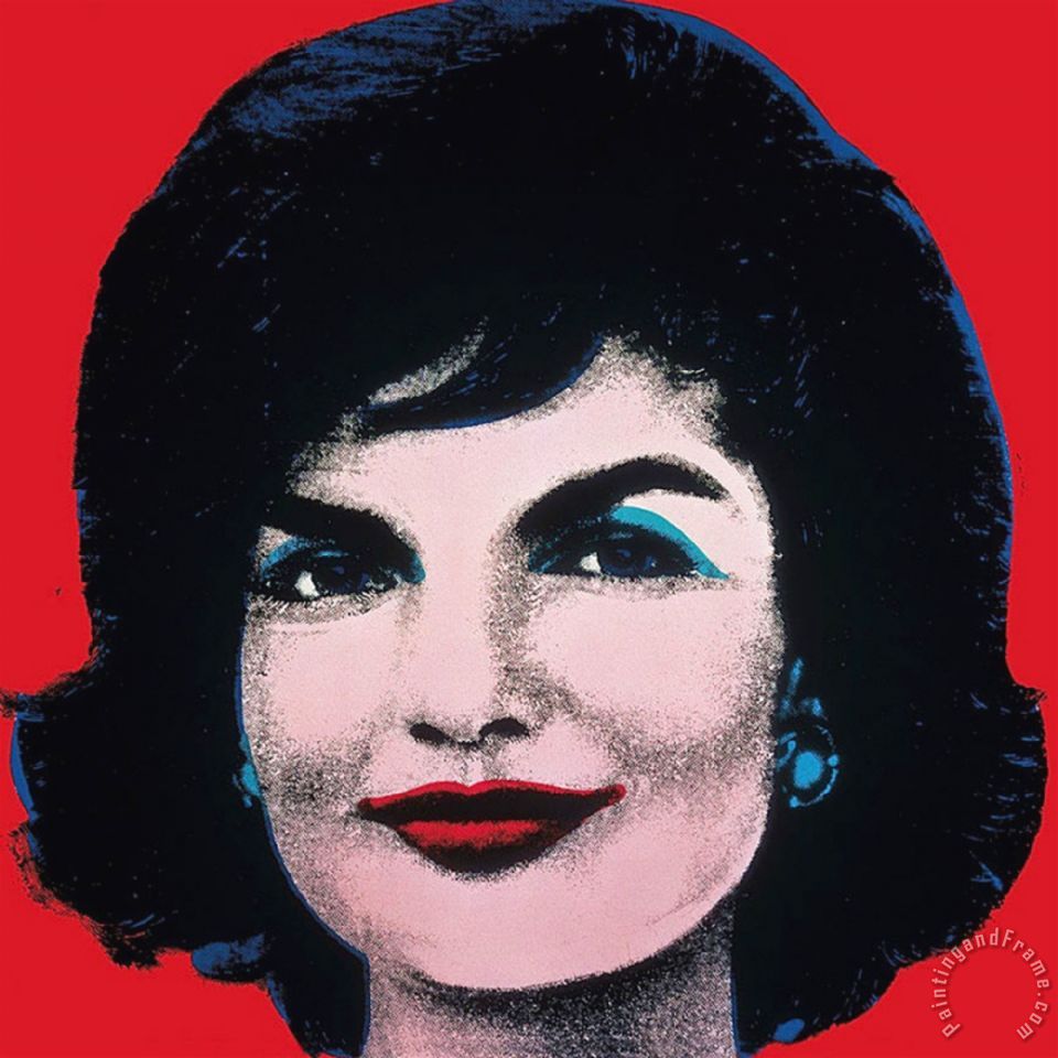 Jackie 1964 Painting by Andy Warhol; Jackie 1964 Art Print for sale