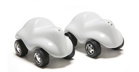 cars salt and pepper shakers design
