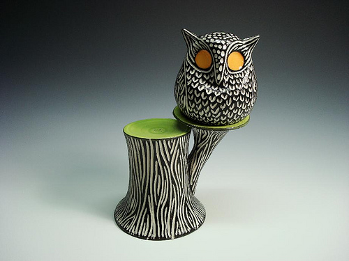 owl salt and pepper shaker design