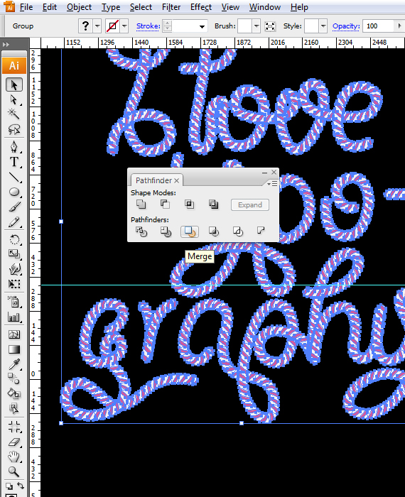 Create Candy Cane Typography with Photoshop Step 25-1