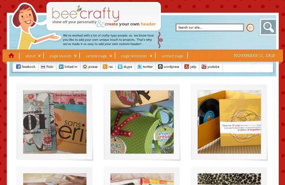 Bee Crafty WordPress Theme