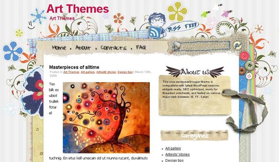 Craftwork WordPress Theme