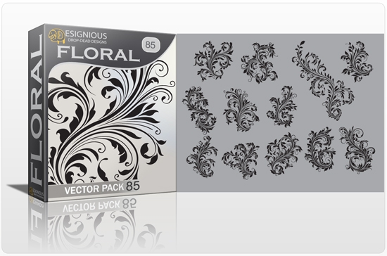 Floral Vector Pack 85