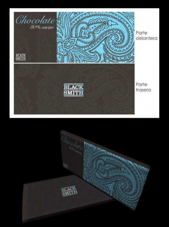 Black Smith Chocolate Package Design