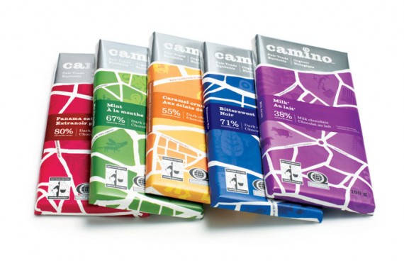Camino Chocolate Package Design