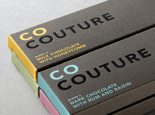 Co Couture Chocolate Package Design