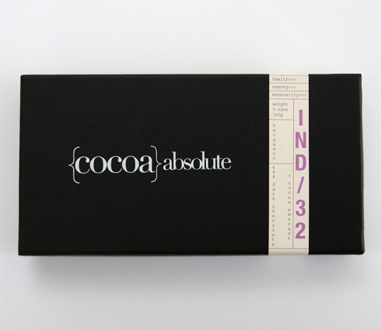 Cocoa Absolute Chocolate Package Design