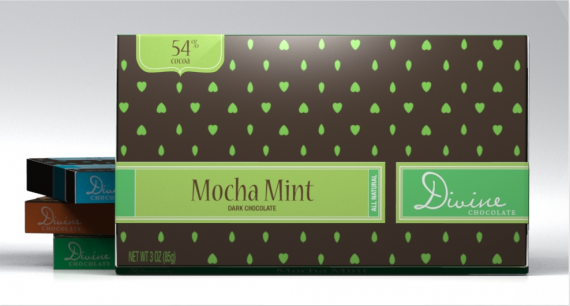 Divine Chocolate Packaging Design