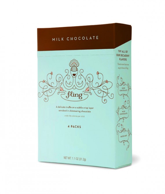Fling Chocolate Package Design 2