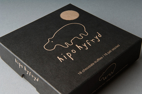Hipo Hyfryd Chocolate Package Design