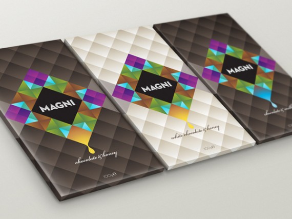 Magni Chocolate Package Design