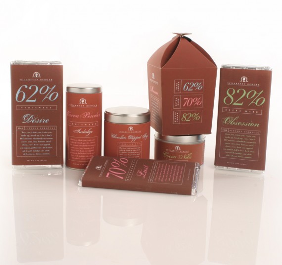 Scharffen Berger Chocolate Package Design