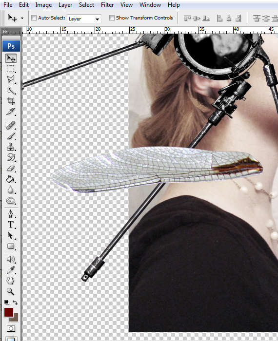 How to Create a Conceptual Headdress in Photoshop Step 14