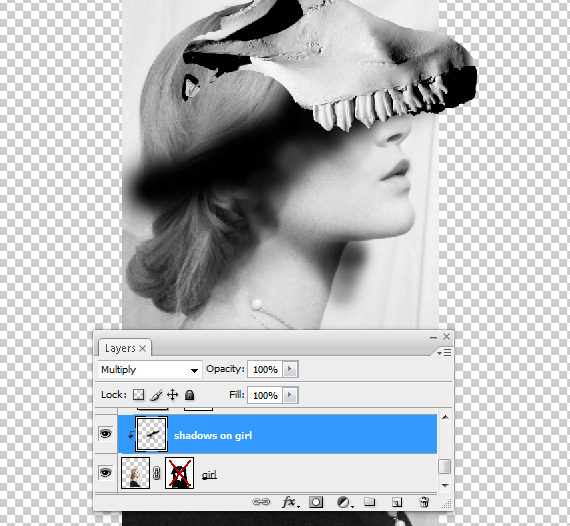 How to Create a Conceptual Headdress in Photoshop Step 20