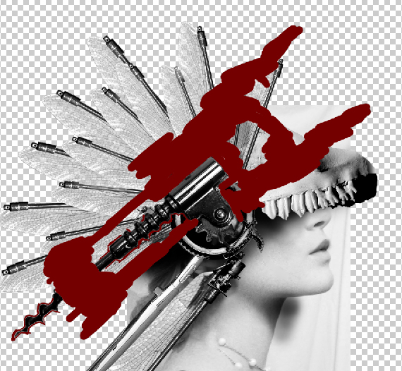 How to Create a Conceptual Headdress in Photoshop Step 23