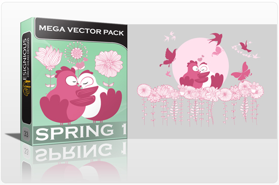 3 Spring Mega Vector Pack Preview
