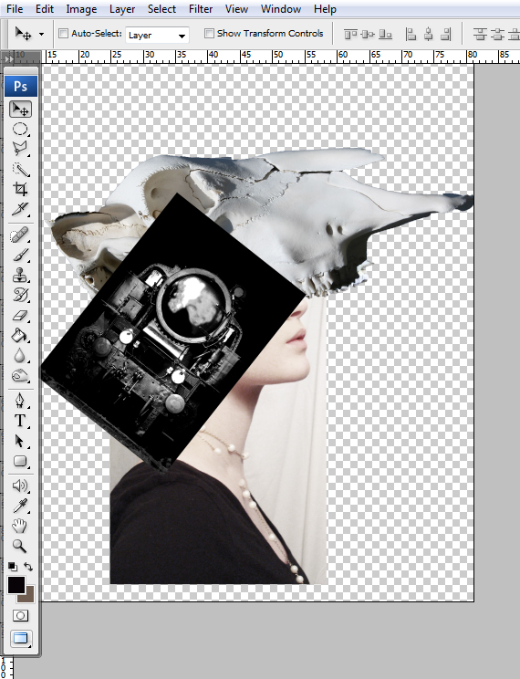 How to Create a Conceptual Headdress in Photoshop Step 8