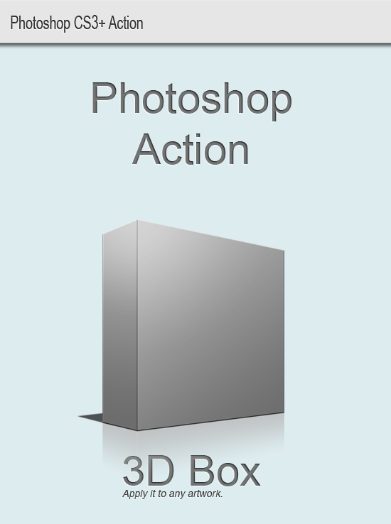 9 Addons for Photoshop-preview-3D-box-action