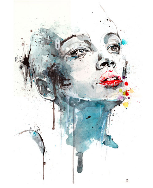 Watercolor Paintings by Ben Tour