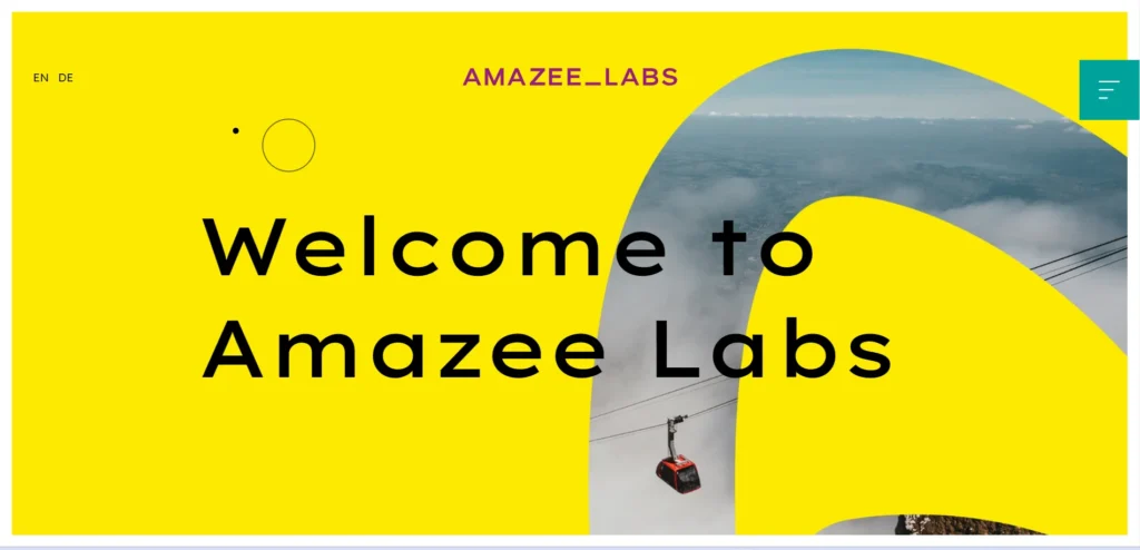 Amazee labs home page