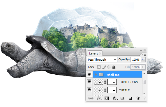 Creating an Eco-friendly Concept Design in Photoshop step 19