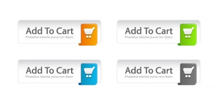 Colorful add to cart buttons