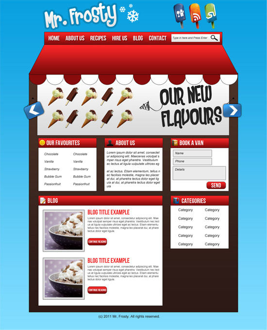 Shop-front-website-layout