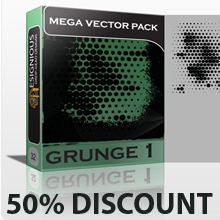 Special Friday’s 50% Discount from Designious.com on Grunge Mega Pack 1