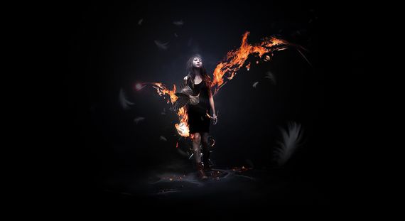 Supernatural Dark Burning Concept Photoshop Tutorial
