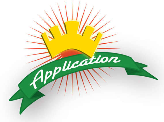 Application is king banner