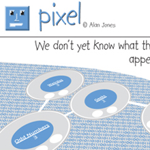 Pixel Comic Strip #5 by Alan Jones